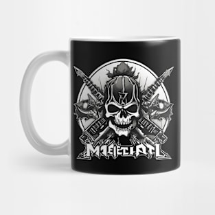 METALHEAD ART HEAVY METAL Mug